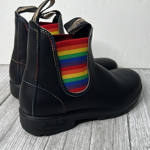 Blundstone 2105 Chelsea Boots Rainbow Black Size 4 US 7 - Picture 9 of 11